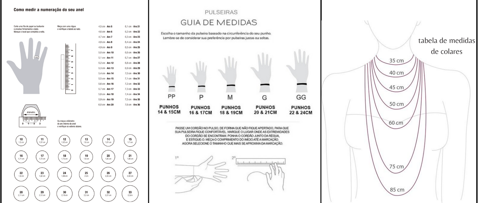 Tabela De Medidas