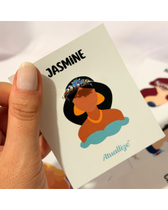 Anel princesas Disney Jasmine aro 21