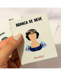 Anel princesas Disney Branca de neve aro 14