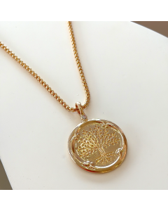 Colar com árvore da vida bijoux