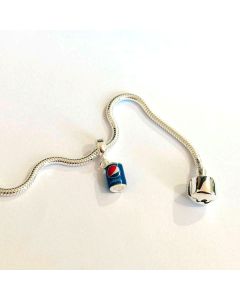 Berloque prata 925 pepsi