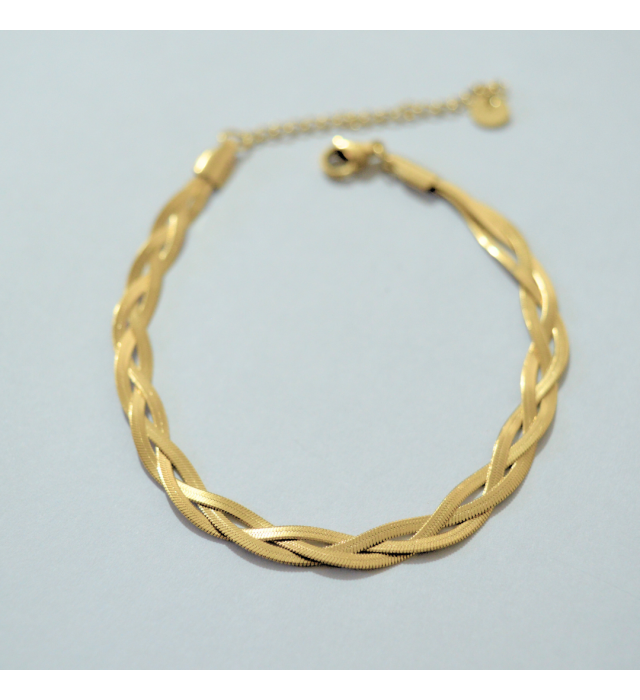 Puseira fita trançada