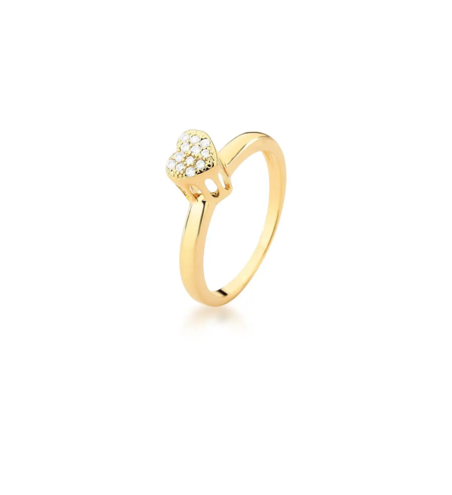 Anel chuveirinho coração ARO 16