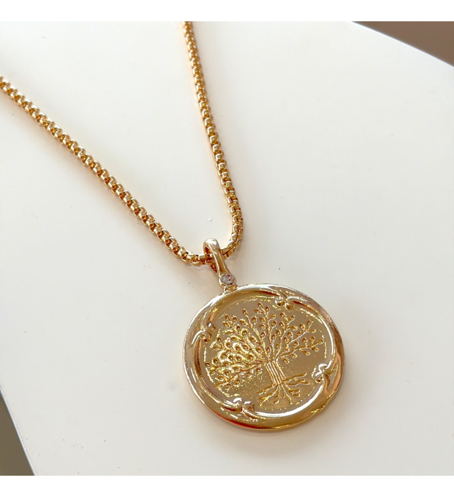 Colar com árvore da vida bijoux