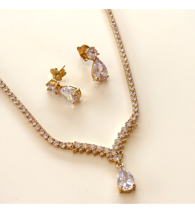 Conjunto festa bijoux