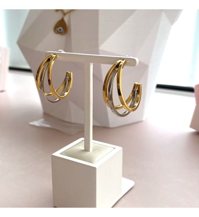 Brinco argola 2 tons