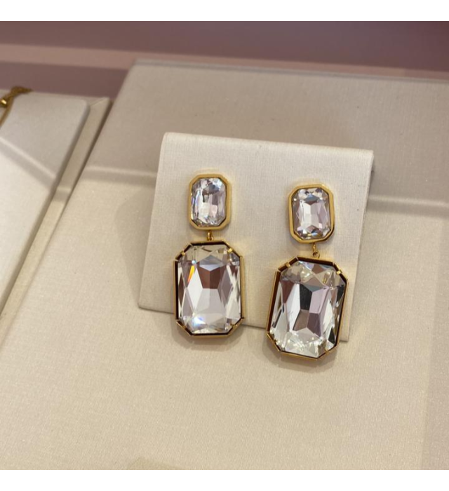 Brinco festa duplo aço